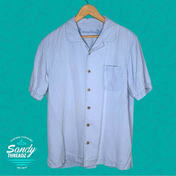 Tommy Bahama Silk Camp Shirt - Picture 3 of 7